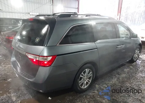 2012 Honda Odyssey Ex-L z USA, uszkodzony, nr VIN 5FNRL5H60CB102974